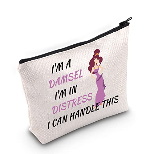G2TUP Old English Sheepdog Lover Gift - Sheepie Mom Makeup Bag, Dog Owner Zipper Travel Bag (Sheepie Mom MB)