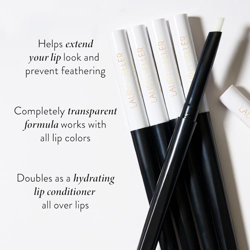LAURA GELLER NEW YORK Italian Marble Sheer Lipstick, Dolce + Modern Classic Invisible Color Locking Lip Liner, Clear