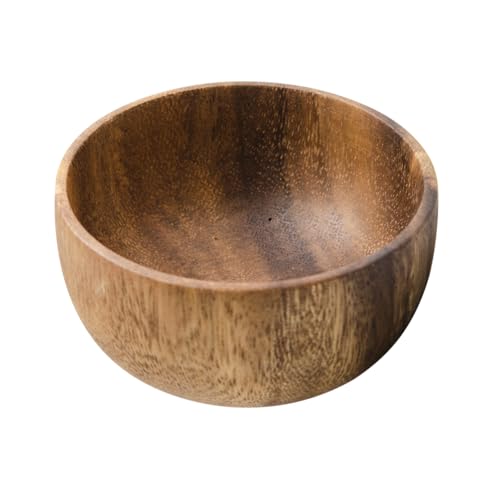 Wooden Shaving Bowl, Shaving Soap & Cream Bowl for Men Classic Style Easy to Lather Fits Wet Shaving (3#)