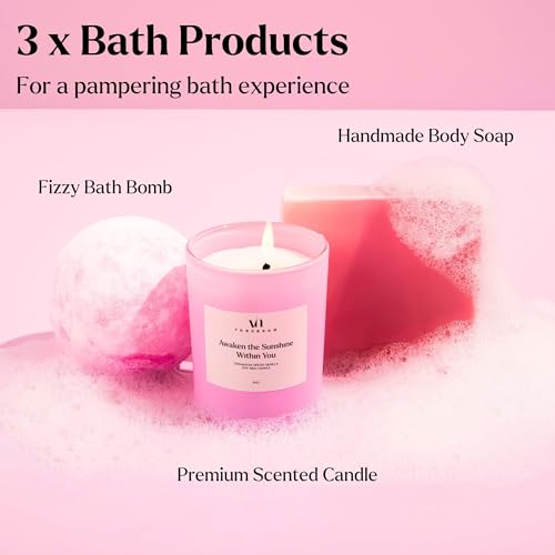 Spa Gifts for Women- Premium Self Care Spa Kit With Bath, Skin Care Sets & Self Care Items For Women - Ultimate Pampering Skin Care Set - Birthday Gifts - International Womens Day Gifts (Pack of 20)