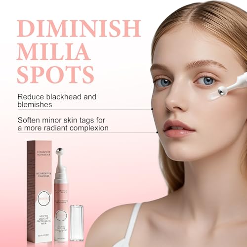 Milia Control Serum, Improve Skin Radiance Lightweight, Oil-Free Formula for Eyes & Face