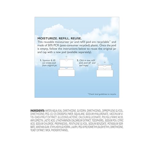 Peter Thomas Roth | Water Drench¢ç Hyaluronic Cloud Rich Barrier Moisturizer | Hyaluronic Acid Barrier Cream For Dry Skin, Fragrance-Free