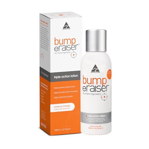 Triple Action Soothing Lotion for Ingrown Hair Treatment, Razor Bumps and Razor Burns