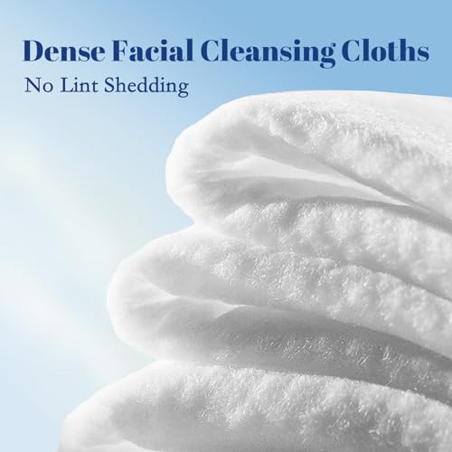 ITO Disposable Face Towel, Ultra-Soft 1-Second Quick-Dry Face Towels, Gentle for Sensitive Dry Oily Skin, Facial Towels for Daily Cleansing Makeup Removal (210 Count (3 Packs))