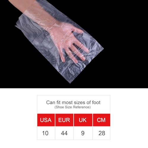 Sumind 300 Pcs Paraffin Wax Bags for Hands and Feet Disposable Paraffin Liners Bath Gloves Parafina Para Pies Y Manos Plastic Bags for Parafina Wax Machine Treatments
