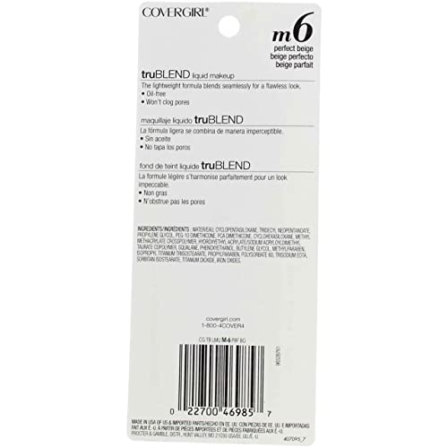 Covergirl Trublend Liquid Makeup, Perfect Beige, 5 Ounce