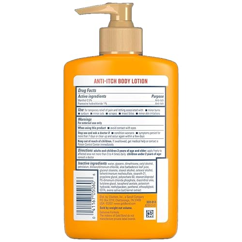 Gold Bond Anti-Itch Lotion 5.5 Ounce Pump (Pack of 3)