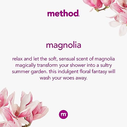 Method Body Wash, Magnolia, Paraben and Phthalate Free, 18 oz (Pack of 1)