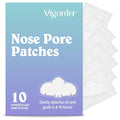Nose Pore Patches, Hydrocolloid Nose Patches, Targets Pimple, Pores & Oil (10 Pack)