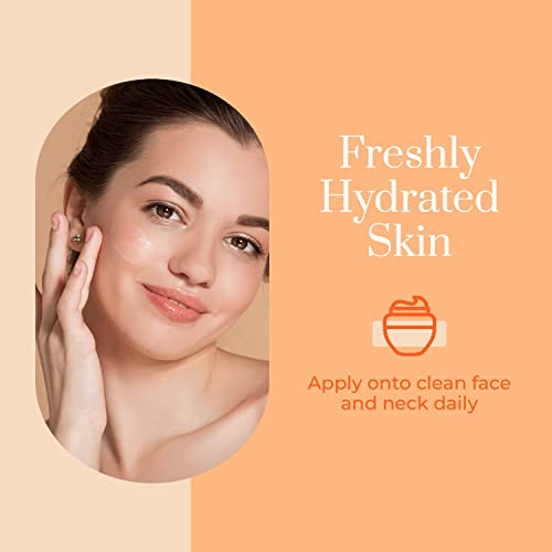 Clear Beauty Vitamin C & Collagen Face Moisturizer ? Anti Aging Day Cream, Hydrates, Firms & Revives Dull, Tired Skin ? Dermatologist Tested, Korean Skin Care, Vegan Clean Beauty ? 1.69 Fl Oz