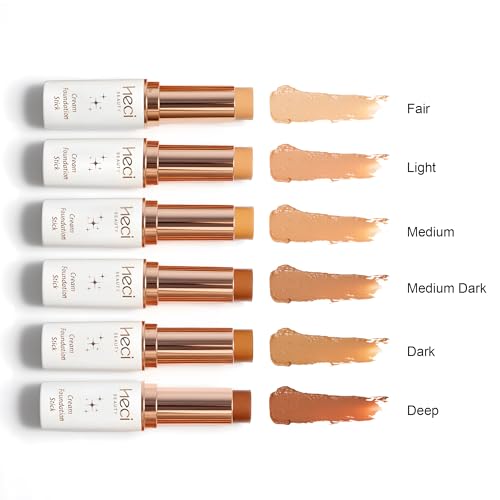 Tinted Foundation Stick, Balm to Cream Foundation with Light to Medium Coverage, Infused with Hydrating Ingredients - Fair 01, 0.25 oz