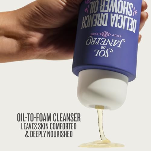 Sol de Janeiro Moistuizing Shower Duo | Delicia Drench Shower Oil & Beija Flor Elasti Body Wash | Cheirosa 59 & 68 | 13 fl oz. | Amazon Exclusive