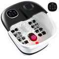Medical king Foot Spa with Heat and Massage and Jets Includes A Remote Control A Pumice Stone Collapsible Massager with Bubbles and Vibration
