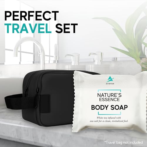 Bar Soap Bulk Individually Wrapped ? 360 Pack 0.5 oz Mini Hotel Soap Bars Bulk ? Travel Size Essential Toiletries for Hosts and Guests, Hotel, Hospitality, Shelters & Bathroom Amenities