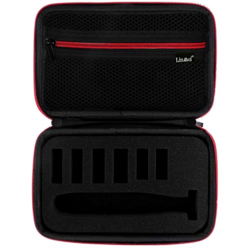 Travel Shaver Case Compatible with One Blade QP2724/90 QP2834/70 QP2630/72 Hybrid Electric Trimmer Hard Portable Storage Carrying Case for Shavers and Accessories