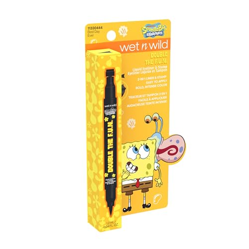 wet n wild Spongebob Double The F.U.N. Liquid Eyeliner & Stamp - Best Day Ever