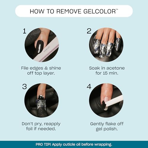 OPI GelColor LED Cure Gel Nail Polish | Blue & Green Shades | Salon-Quality Shine, Long-Lasting Wear | Easily Soak Off Removal | Vegan & HEMA Free | 0.5 Fl Oz