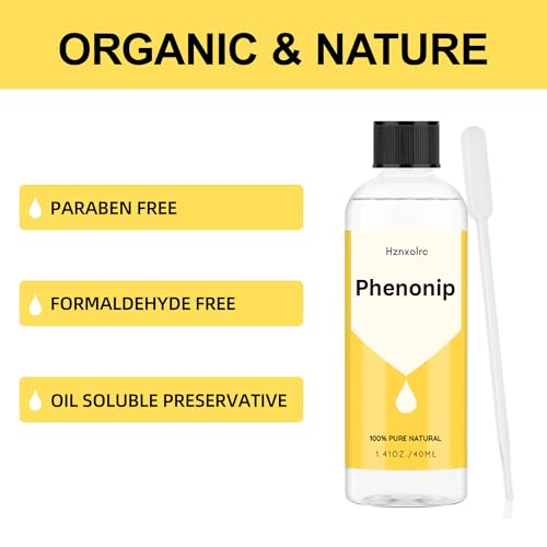 1.41oz Phenonip Preservative, Oil Soluble Natural Preservative, Phenonip Preservative Used for Lotion, Cream