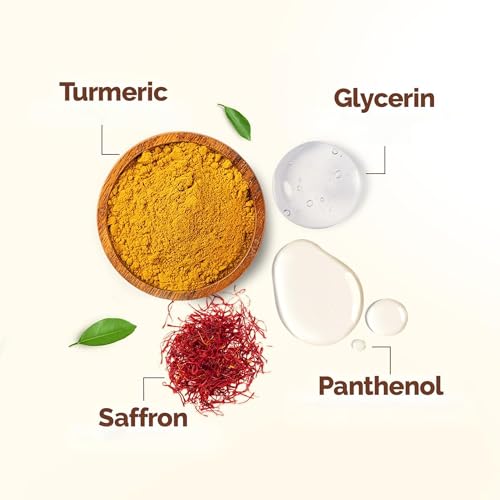 MAMAEARTH Ubtan Face Pack with Turmeric & Saffron | Restores Natural Glow & Makes Skin Soft & Supple | 3.5 Oz (100g)