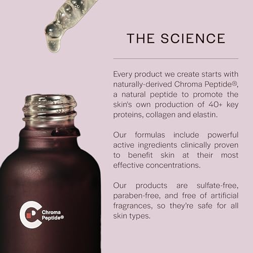 CHROMAT Balance Solution - 50mL - Hydrating Hyaluronic Acid Serum with Peptides - Face Serum for Dehydated Skin, Anti Aging Skin Care, Redness Relief, Oil Control, pH Balance