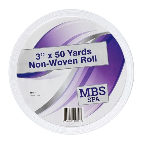 Non-Woven Waxing Roll 3" x 50 Yards for Hair Removal, Lint-Free, Full-Body Wax Roll