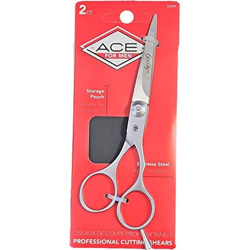 Goody Ouchless Start Style Finish Professional Hair Cutting Shears with Pouch, Botanical Garden Brights, 0.20 Pound