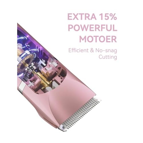 3-in-1 Electric Razor for Women - Waterproof Bikini Trimmer,Rechargeable Electric Shaver for Lady,Pubic Hair Trimmer Women,Personal Trimmer Groomer for Body Hair (Rose Golden,RG-1)