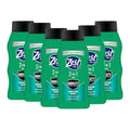 Zest Mens 2-in-1 Body Wash - Body Wash for Men - Cleanses Hair and Body - Refreshing Scent - Hydrating Shower Gel - Ideal for All Skin Types - 6 pc