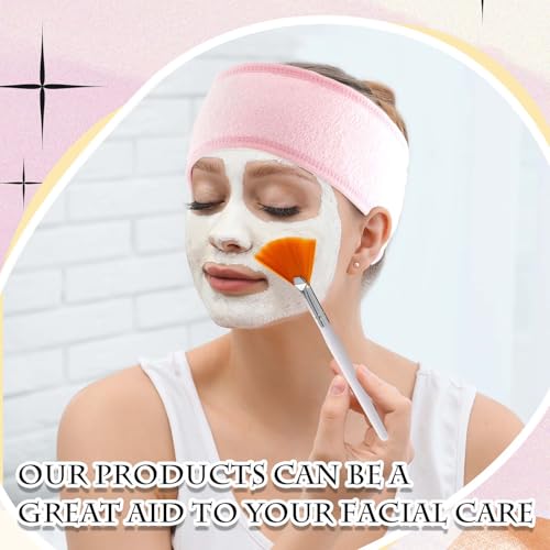 37 Pcs Face Mask Mixing Bowl Set for Esthetician Supplies Tool Kit with Facial Mask Bowl Stick Spatula Soft Brushes Wet Puff Headband Clay Applicator Tools