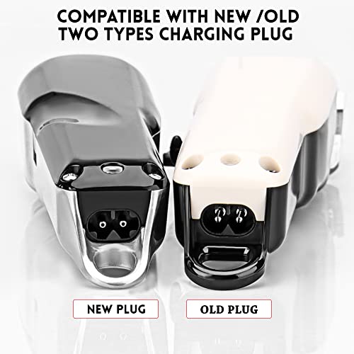 for Wahl Cordless Clippers Charger, Professional Replacement 4V Clipper Charger Cord for All Wahl Magic Clip Senior Sterling-4 Designer 5-Star 8164 Finale Shaver (New and Old Versions)