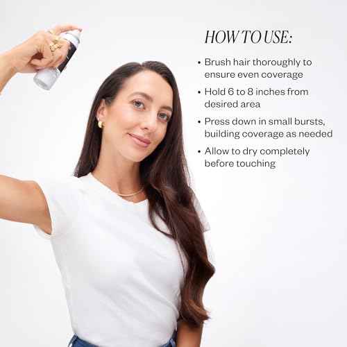 IGK NEVER MISS Root & Scalp Touch-Up Spray ? Light Brown | Temporary Gray Root Concealer for Thinning Hair | Waterproof, Sweat-Resistant, No Flaking | With Biotin, Rosemary & Squalane | 2oz