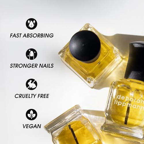 Deborah Lippmann It's A Miracle Intense Therapy Cuticle Oil | Nourishes and Repairs with 10 Essential Oils | 10 Free, Vegan Formula, No Animal Testing