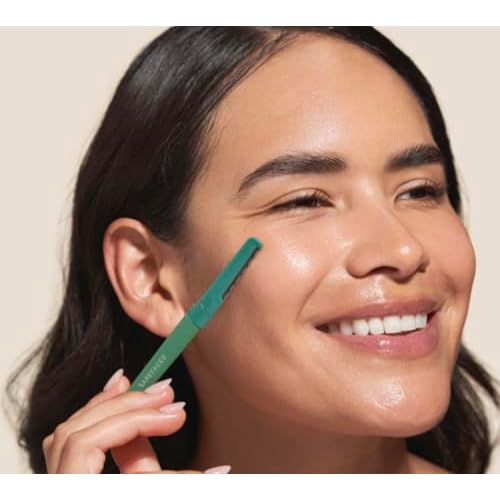 Barefaced Dermaplaning Razor Replacement Blades, 3 Stainless Steel Refills ? Peach Fuzz & Dead Skin Removal, At-Home Facial Shaving