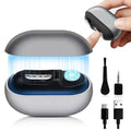 Electric Nail Clippers for Seniors 2026 New? 3-in-1 Smart Electric Toenail Clipper with Polishing & LED Light, 2 Adjustable Speeds for Adults & Baby