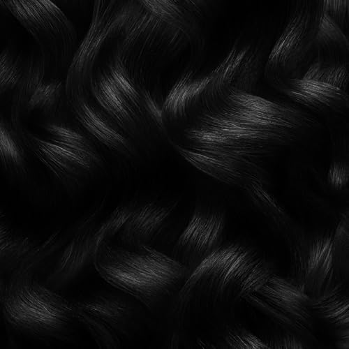 ion 1NN Darkest Intense Black Brilliant 12 Permanent Gloss Hair Color High Shine, AntiFade UV Protection, 100% Gray Coverage, PPD Free, 2.05 Oz