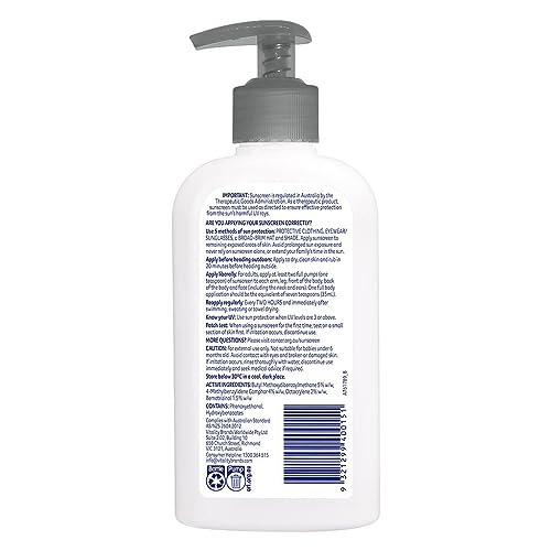 Cancer Council Work SPF 50+ Sunscreen Pump Bottle, 200 ml