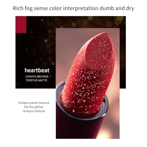HXLOVE 5PCS Shimmering Lipstick Set - Long-Lasting, Moisturizing Lip Colors for Radiant Shine
