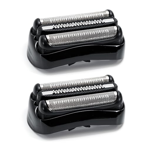 21B Shaver Blades for Braun Series 3 Replacement Head&for Braun s3 Wet and Dry Replacement Head, 21B Foil and Cutter Compatible with Braun Series 3 Electric Razors 300s,310s,3010s,3040s,5409,340s-4