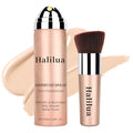 Magic Minerals Airbrush Foundation Makeup,Silk Airbrush Flawless Setting Spray,Foundation for Smooth Radiant Creamy Skin,Breathable Spray Makeup with Anti-aging Ingredients Foundation(01# Natural)