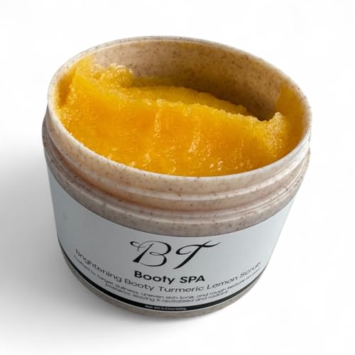 BT Booty Spa Scrub Set ? Turmeric Lemon Booty Scrub for Dark Spots & Smooth Glowing Booty