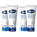 Exfoliating Face Wash,Extra Gentle Daily Face Scrub,Gently Exfoliates & Cleanses,For All Skin Types,Non-Irritating & Hypoallergenic,Suitable For Sensitive Skin,6 Fl Oz,(Pack of 4)