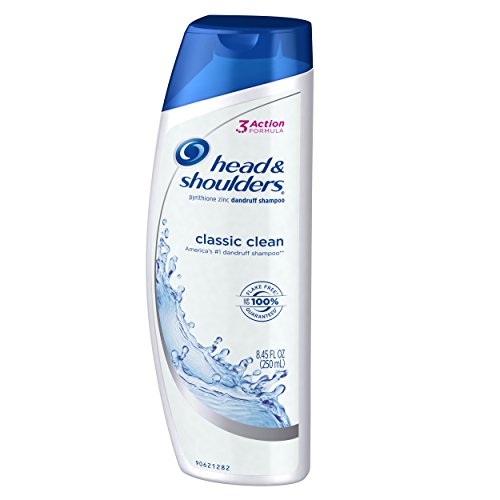 Head and Shoulders Classic Clean Anti-Dandruff Shampoo 8.45 Fl Oz (Pack of 6)