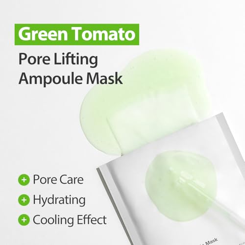SUNGBOON EDITOR Green Tomato Pore Lifting Ampoule Mask *10EA