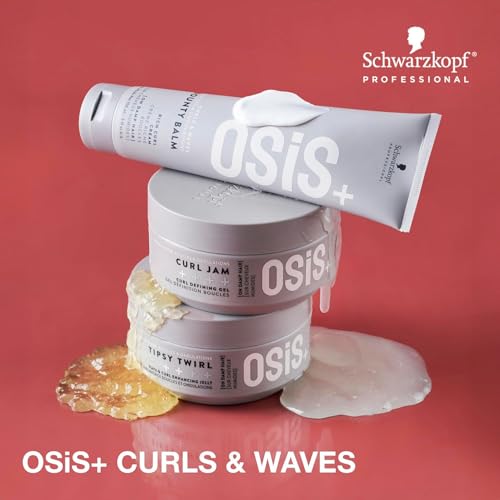 OSiS+ Curl Jam - Moisturizing Defining Curl Gel for All Curly Hair Types