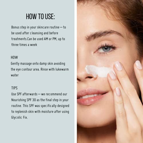 Nip + Fab Glycolic Fix Scrub (2.5 fl oz) ? 3% Glycolic Acid 3-in-1 Facial Exfoliator ? Brightening AHA Face Scrub with Salicylic Acid for Smooth Radiant Skin,(Pack of 2)