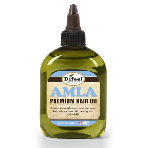 Difeel Amla Premium Hair Oil 7.1 Ounces -Amla Oil for Hair Growth, Strengthens Hair, Reduces Breakage and Supports Natural Growth