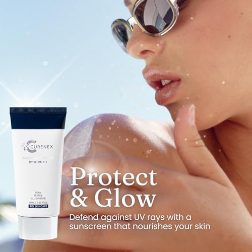 Daily Sheer Sunscreen SPF50+ PA++++ provides comprehensive protection against UVA+UVB rays while revitalizing skin with PDRN and multi-peptide complex. (1.69 fl.oz.)