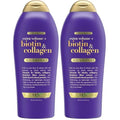 OGX Biotin & Collagen Extra Strength Volumizing Shampoo for Thicker,Fuller Hair,25.4 fl oz,(Pack of 2)