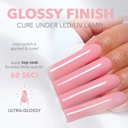 KIARA SKY Gelly Tips Essential Kit | Includes Prep, Top Coat, Builder, Primer 0.5 fl oz