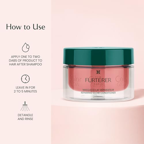 Rene Furterer Color Glow Repairing Glow Conditioner- Amino Acids & Lemon Essential Oil